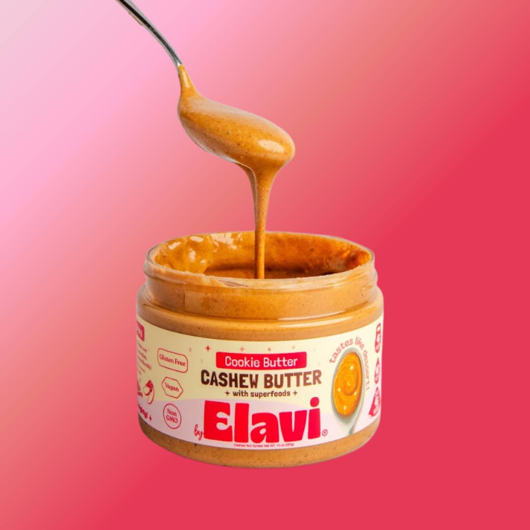 Elavi - Wholesale Nut Butter - Cookie Butter Cashew Butter: Vegan, Gluten Free