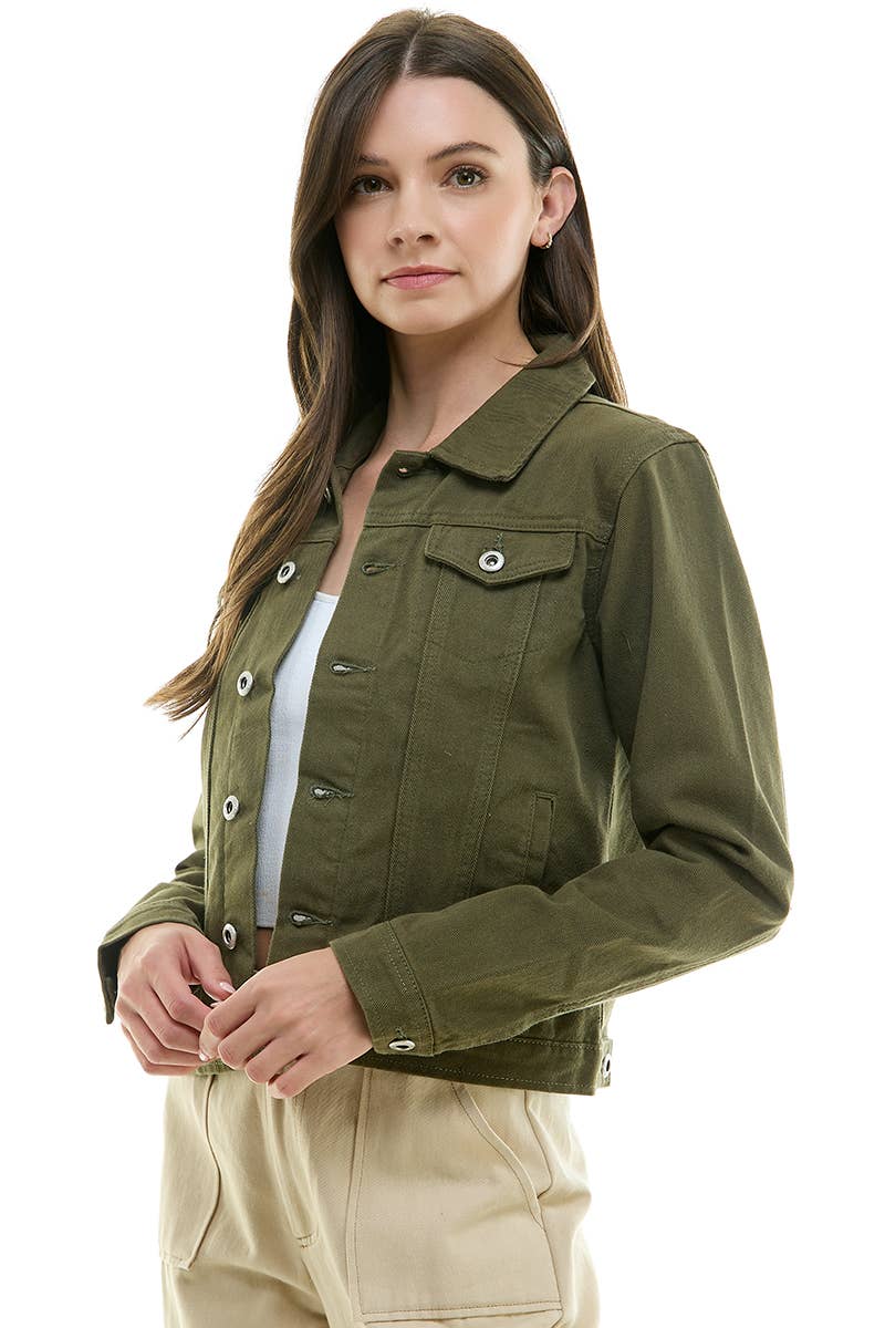 BLUE AGE - Wholesale Denim Jacket - Women's - LADY CASUAL COTTON DENIM JEAN JACKET (OPEN PACK)16