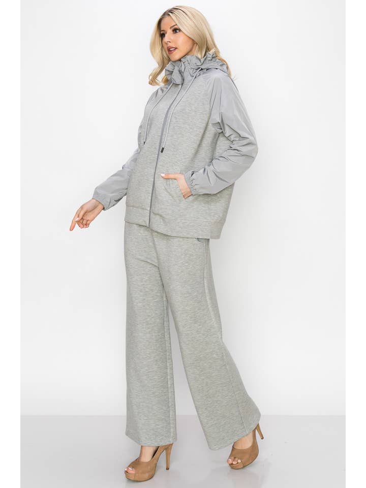 Joh Apparel - Wholesale Pants - Women's - Fion Stretch French Scuba Pant4