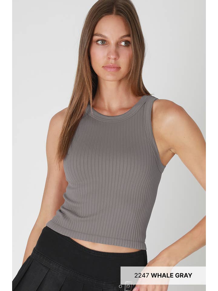 NIKIBIKI - Wholesale Tank Top - Women's - NS8325 - Wide Ribbed Tank Top34