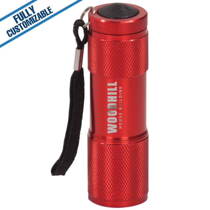 GiftWorksPlus - Wholesale Flashlight - Engraved Flashlight with Strap - Fully Customizable1
