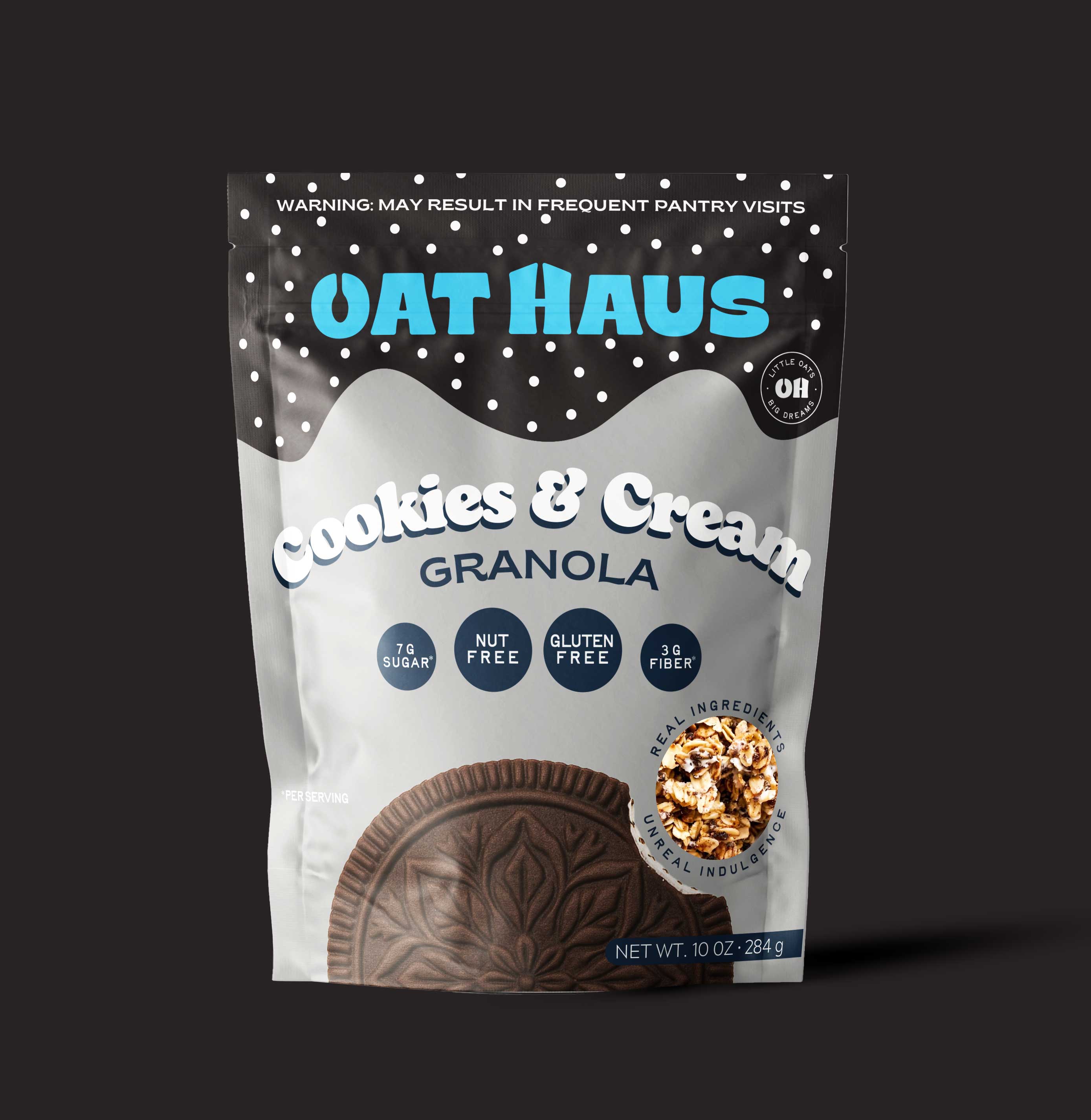 Oat Haus – Engroshandel Granola – Cookies & Cream Granola - 6 / 10OZ