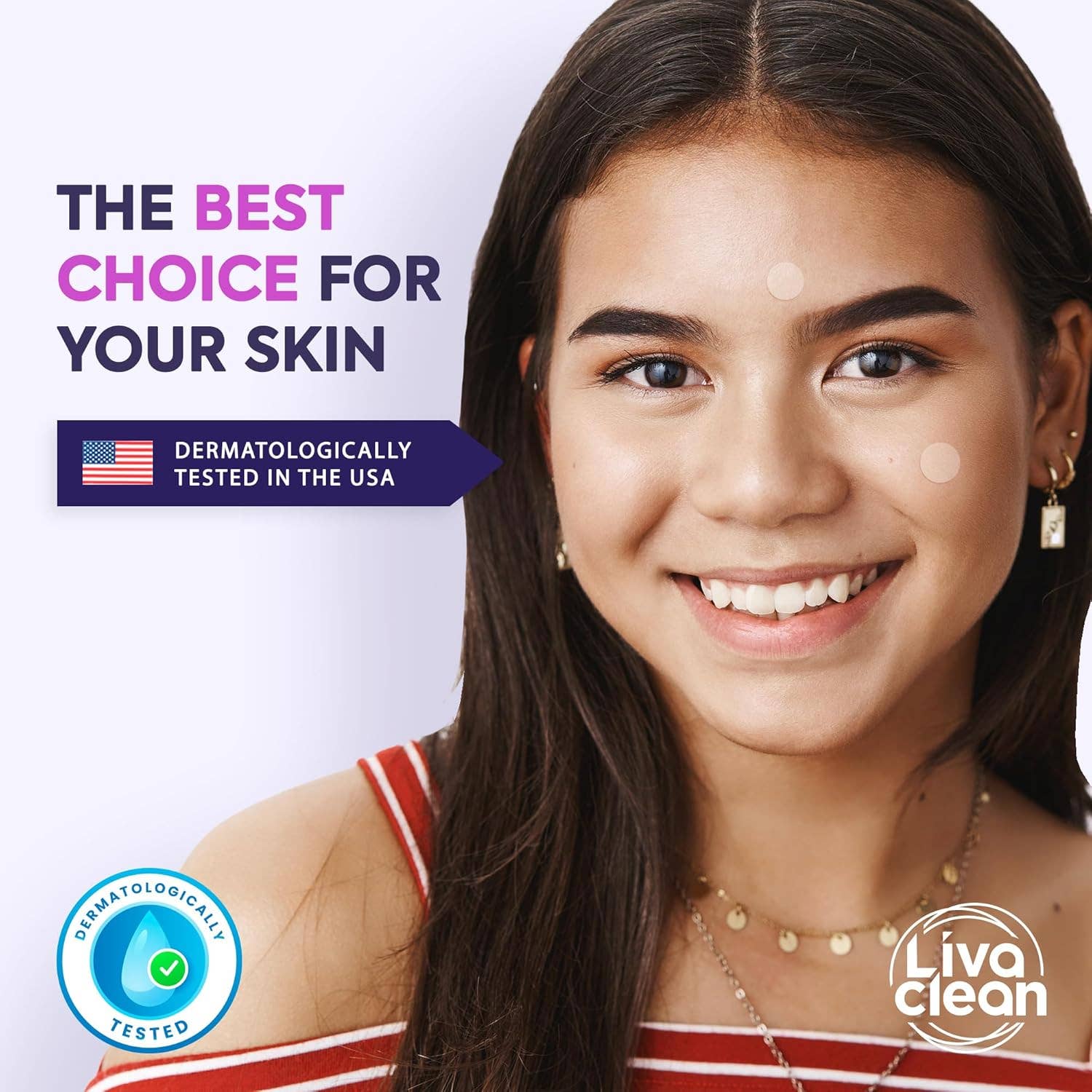 Livaclean - Wholesale Acne/Hydrocolloid Patch - 330CT Pimple Patches Hydrocolloid Patch Spot Treatment with Salicylic Acid, Tea Tree Oil & Calendula Oil - 4 Sizes3