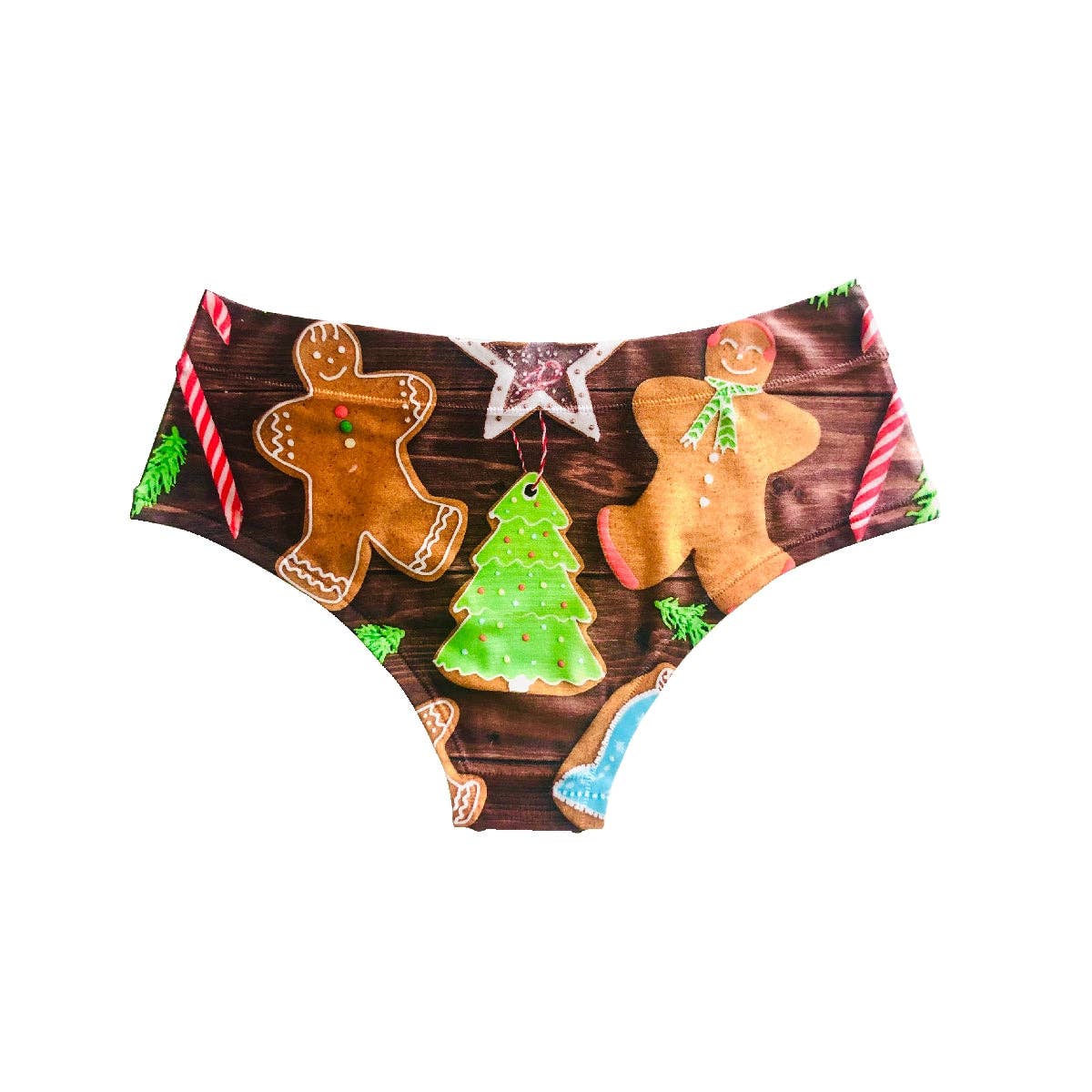 HAPPY UNDIES - Wholesale Underwear - Women's - Gingerbread Hipster1