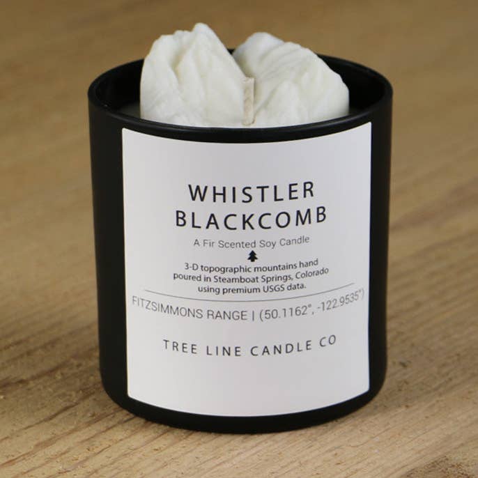 Whistler en Blackcomb Kaars voor wholesale door Tree Line Candle Co