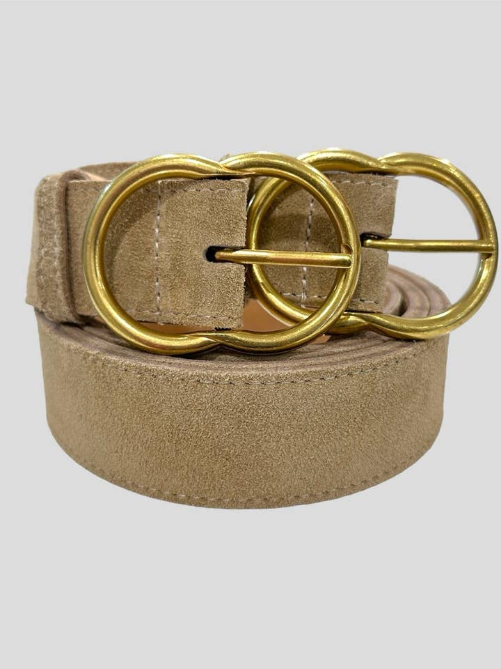 Grote maat - Elegante suède riem voor wholesale door C'MELODIE