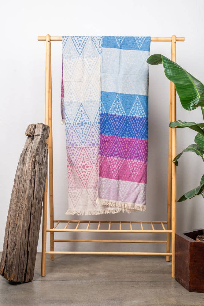 Beat Collection by Lanificio Idealtex Srl – Engroshandel Strandhåndklæde – Casablanca bomuldshåndklæder med farvet jacquardmønster11