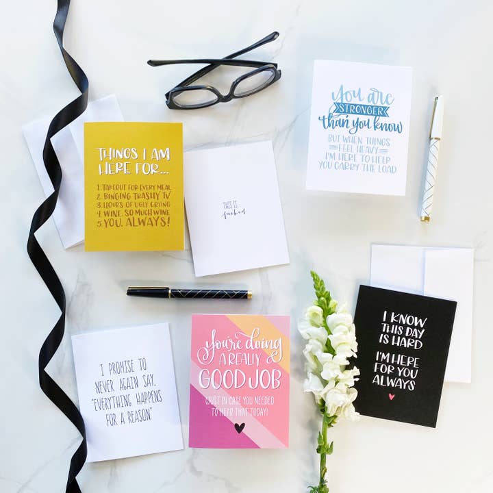 Stevie + Bean Paperie – Cartão de amor por atacado – Coisas para as quais estou aqui... /cartão2