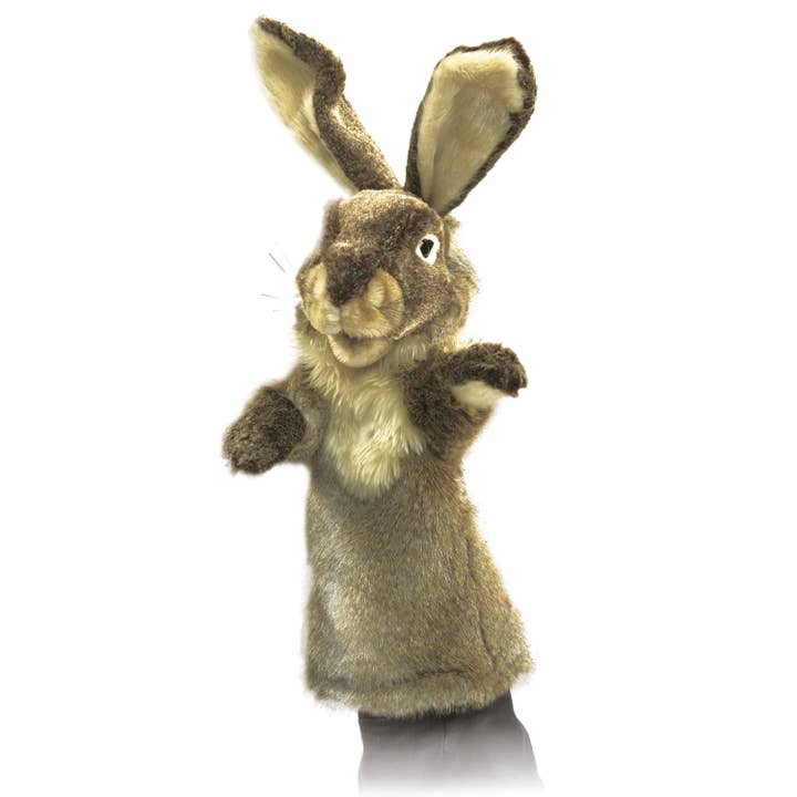 Bunny for the puppet stage 2800/ Rabbit Stage Puppet para venta al por mayor de FOLKMANIS-PUPPETS