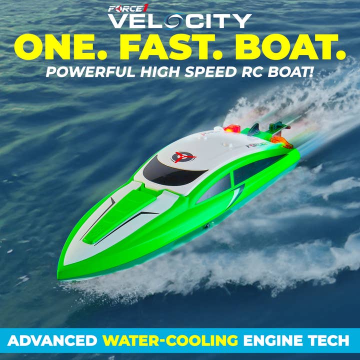 USA Toyz - Wholesale Toy Car/Truck - Kids - Force1 Velocity Underwater Diving RC Boat