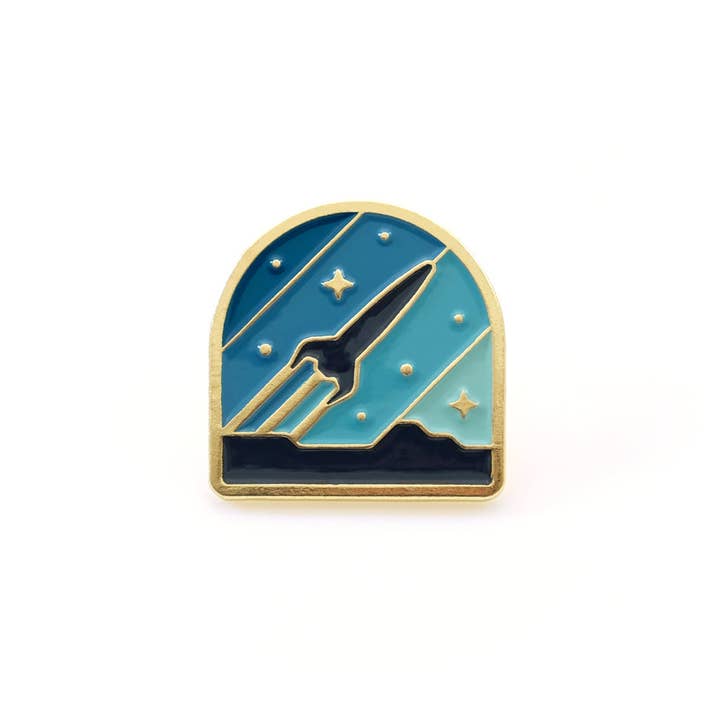 Rocketeer - Soft Enamel Pin for wholesale by DKNG Studios