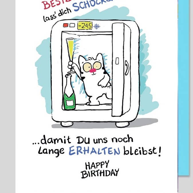 UK-35347 Roligt födelsedagskort CatToons. för wholesale av Michel-Verlag GmbH