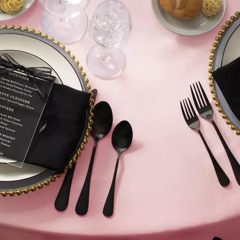 Gee Di Moda - Wholesale Tablecloth - Heavy Duty Washable Polyester Rectangle Tablecloth66