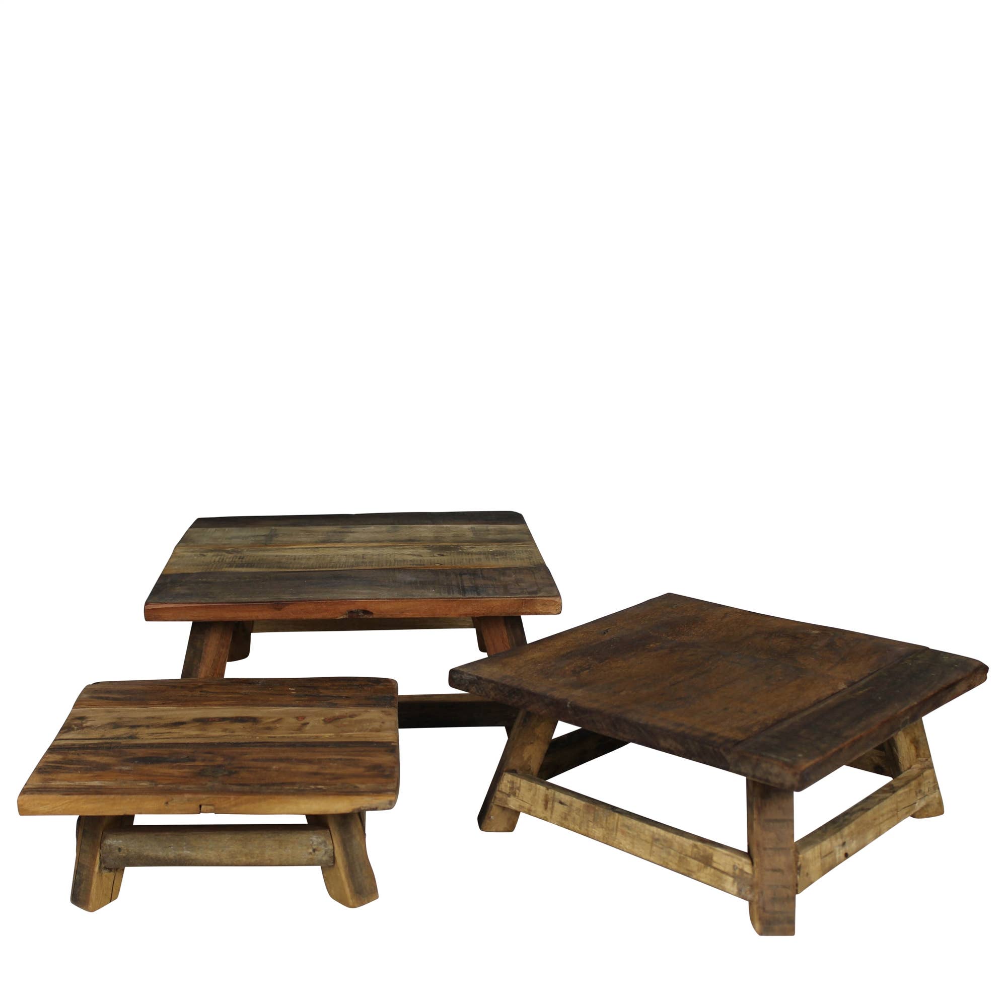 HomArt - Vente Rehausseur de bureau - Réhausseurs en bois Laredo, lot de 32