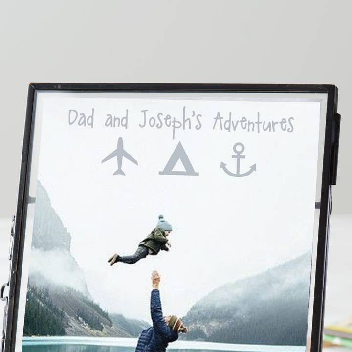 Cornice Adventure personalizzata per papà per la vendita all'ingrosso da parte di Becky Broome