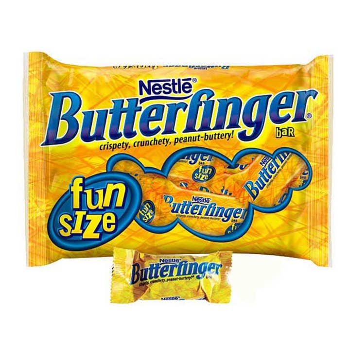 I Got Your Candy - Wholesale Chocolate Bar - Butterfinger Snack Size Candy Bars 10.2oz - 12ct