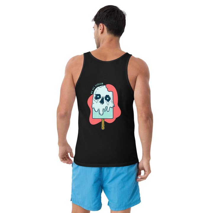Ice Scream Unisex Tanktop for engroshandel hos Local Summer Collective Surf Shop