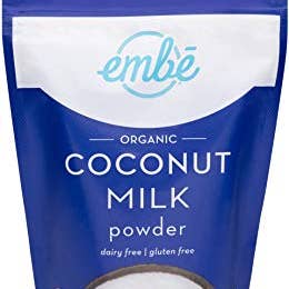 7 oz embe Organic Coconut Milk Powder for wholesale by embē