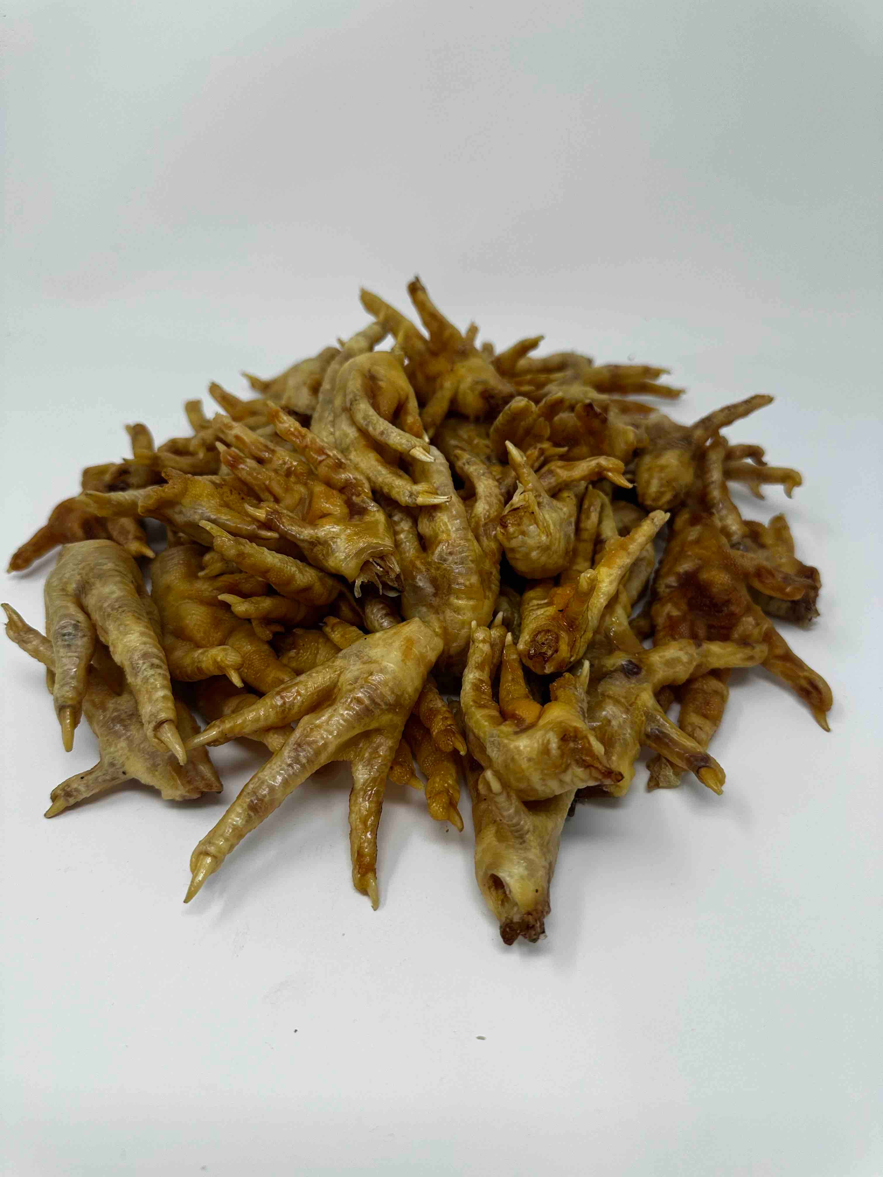 Bare Bites - Wholesale Pet Treats - Dog - Bulk (50) Bare Feet Chicken Feet case of 4- Item# 280191