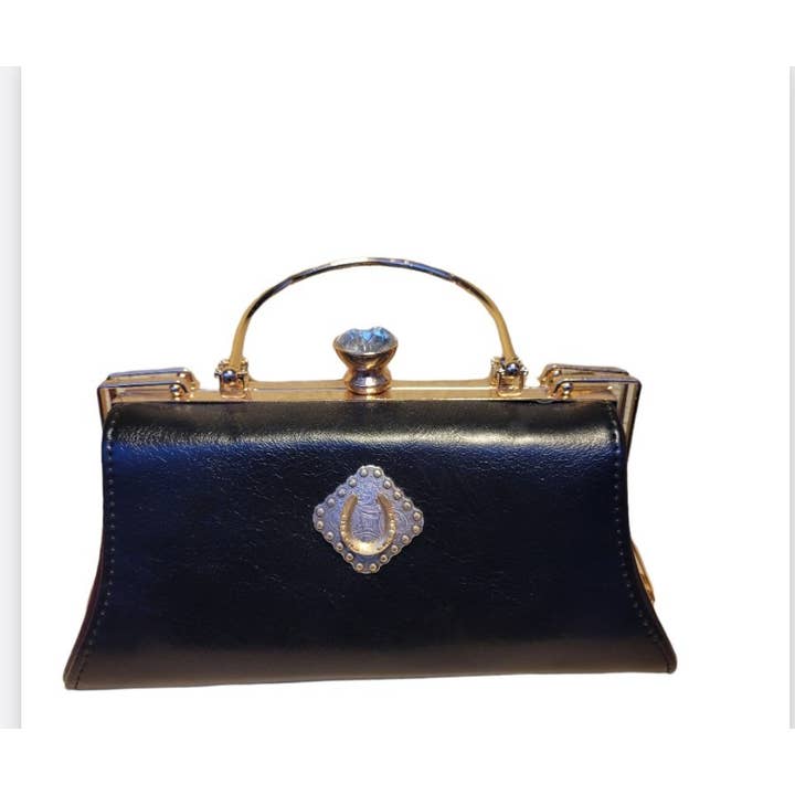 Julie Rose Originals - Wholesale Top Handle Bag - Women's - Top Handle Crossbody Black Handbag