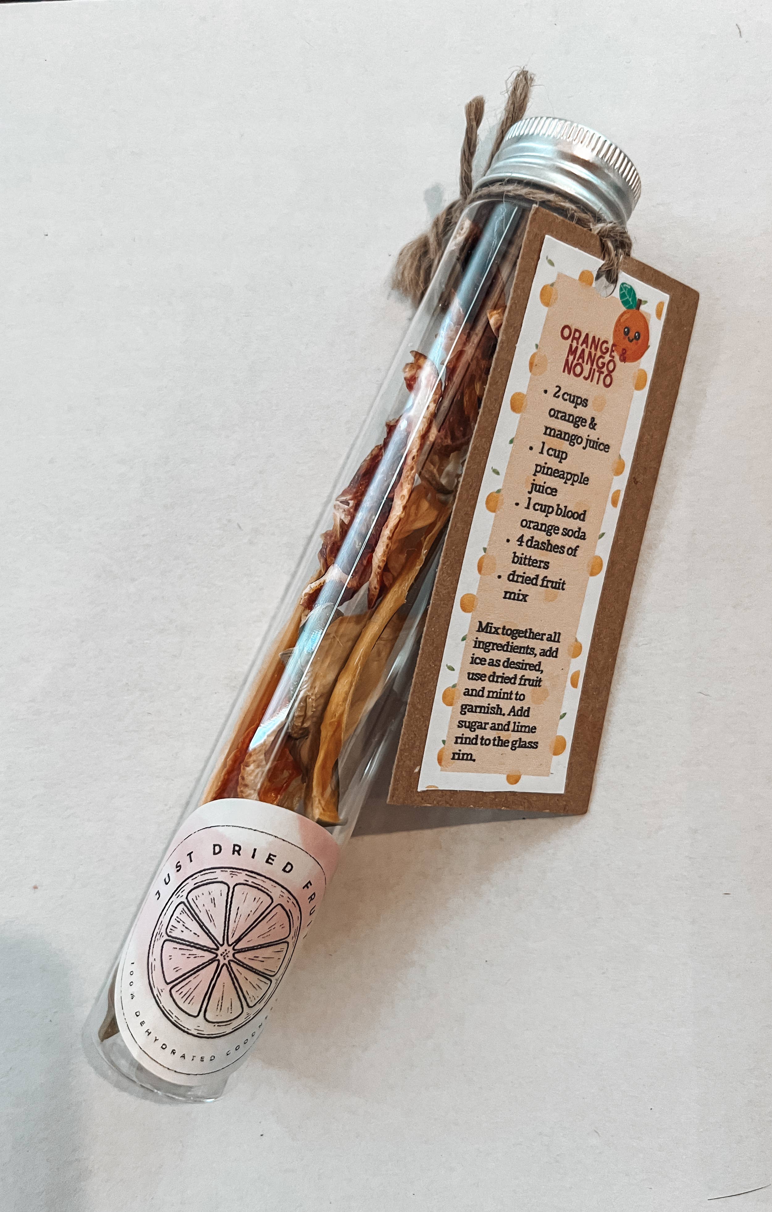 Just Dried Fruit – wholesale Dried/dehydrated fruit – Mocktail tubes1