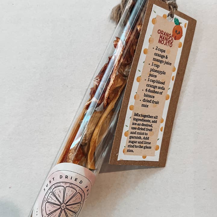 Just Dried Fruit - Wholesale Dried/dehydrated fruit - Mocktail tubes1