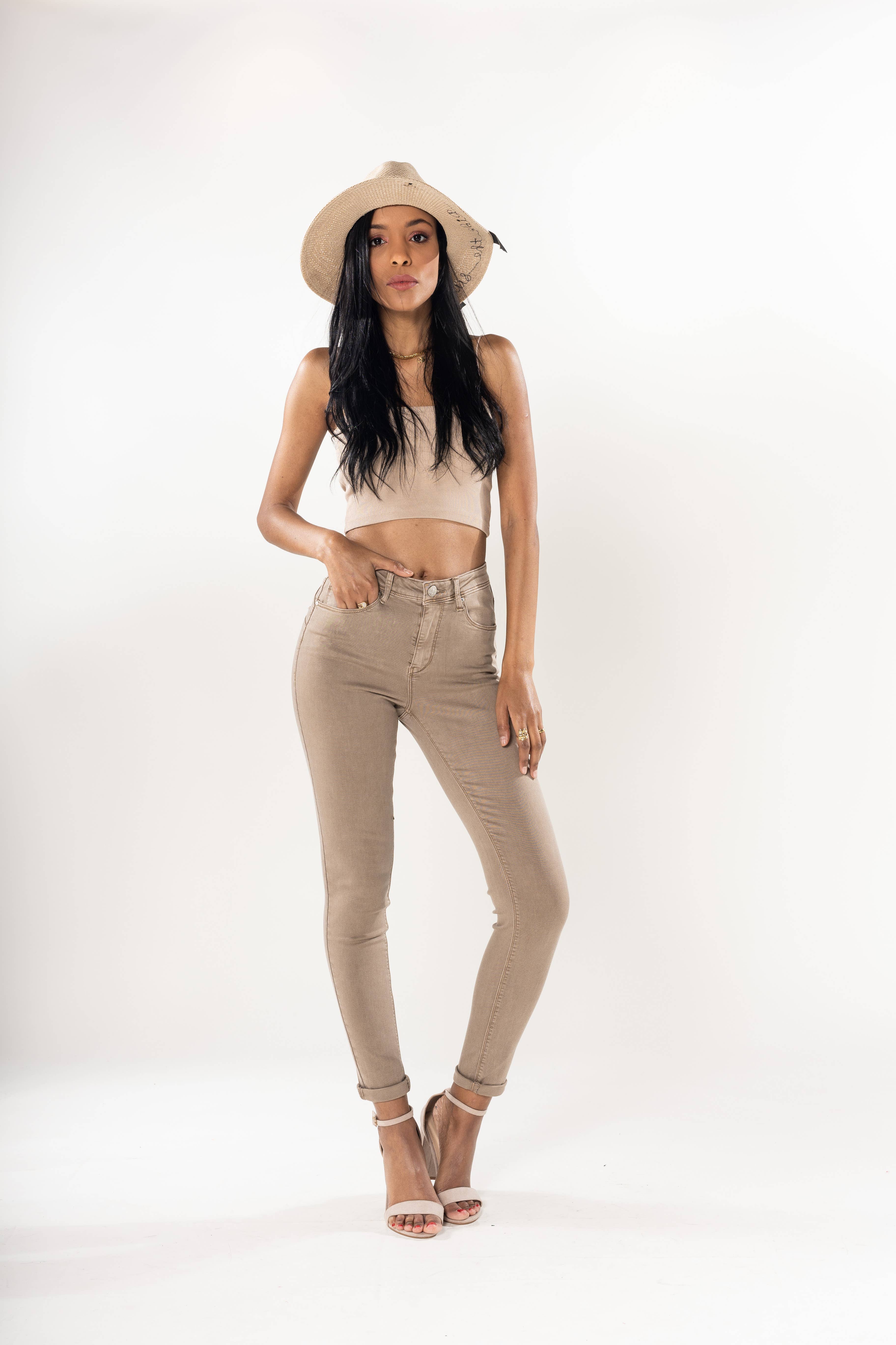 Nina Carter - Wholesale Jeans - Women's - Skinny Push Up Comfortable High Waist Super Stretch P10629