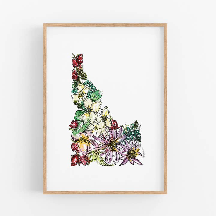 Idaho Fine Art Print for wholesale by Amanda Klein Co.