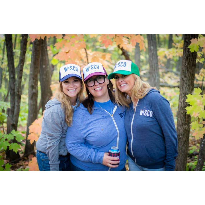 Wisco Clothing Co. - Wholesale Trucker Hat - Unisex - Wisco Trucker Hat - Maroon1