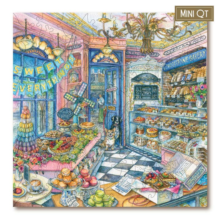 Cobblestone Bakery MINI QT for wholesale by Victory Wooden Puzzles