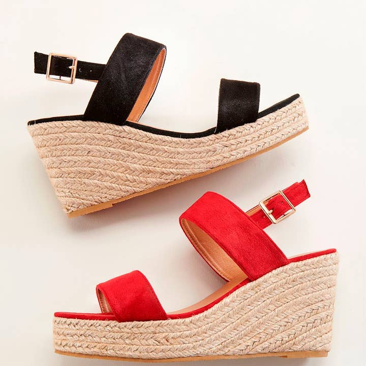 Strap Espadrilles, 2 Asst. for wholesale by Charlie Paige