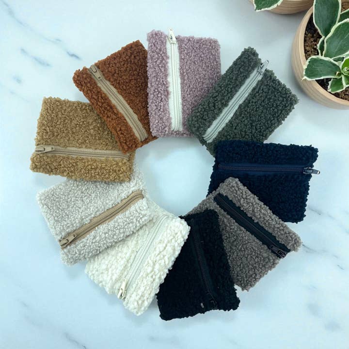 Förpackning med 9 XS-fickor, "Bouclette" för wholesale av Emmanuel Création