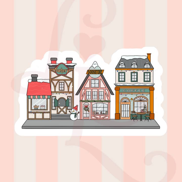 Autocolante de Vinil "Rua dos Amantes de Livros" por atacado de Lover's Library