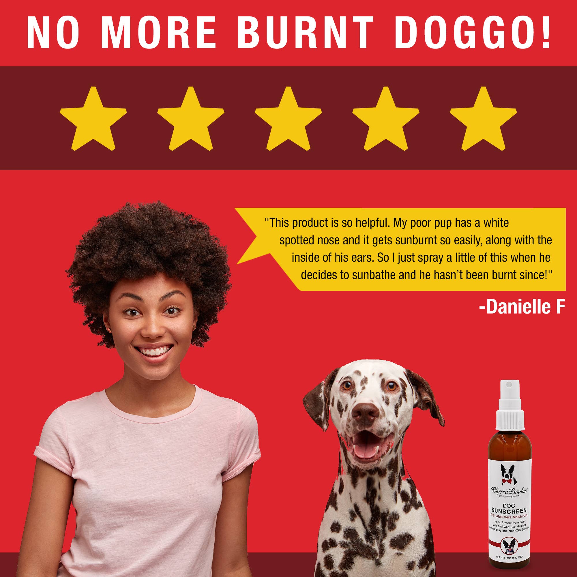 Warren London Dog Products - Wholesale Pet spray – Dog - Dog Sunscreen - 4 oz4