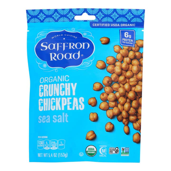 Saffron Road - Chckp Crnchy Sea Salt - Case Of 6-5.4 Oz for wholesale by Ware Spark