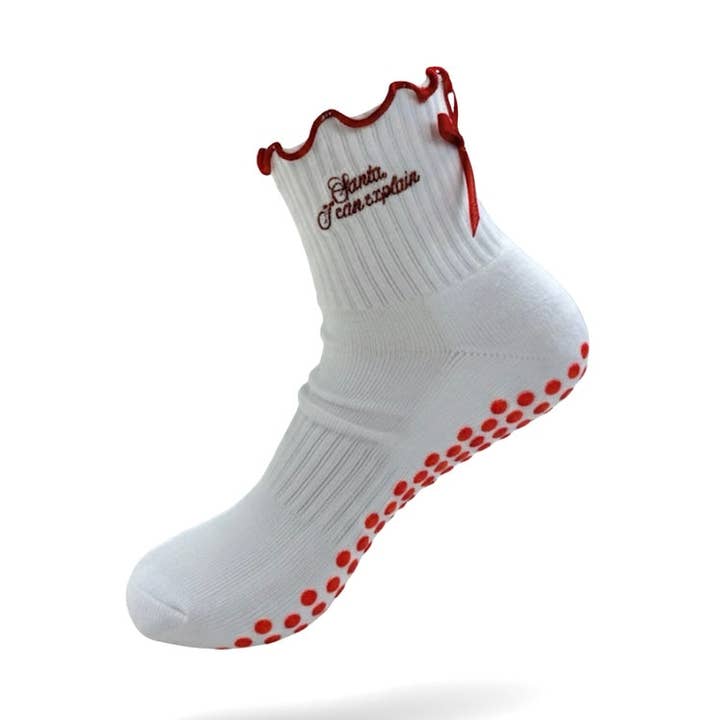 🎁 The Luxie Society Holiday Pilates Sock Trio Gift Box for wholesale by Luxie Society