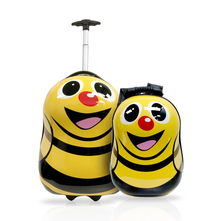 TUCCI BUSYBEE 2 PC (16', 13') Luggage Set for Kids for wholesale by Titanio Travel Goods Group