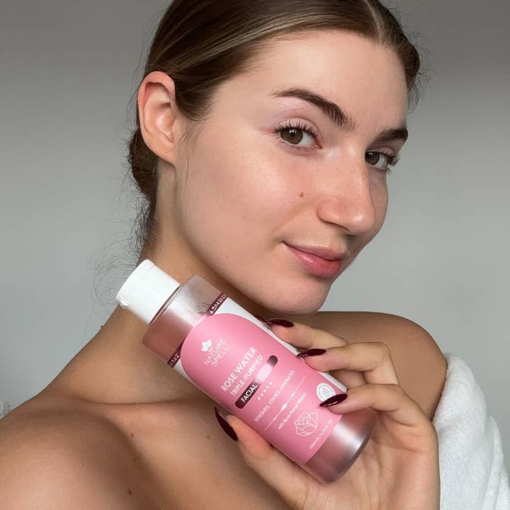 Nature Spell – wholesale Facial Toner – Nature Spell Rose Water Face Toner4