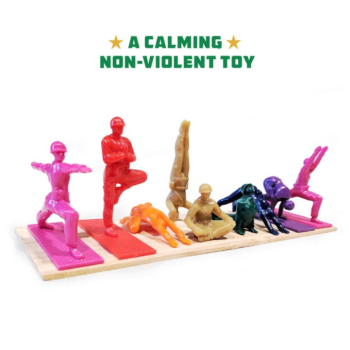 Humango - Wholesale Figurine Toy - Kids - Rainbow Yoga Joes