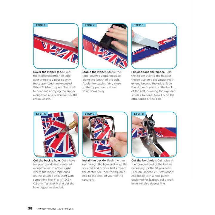 Fox Chapel Publishing - Wholesale Crafts, Hobbies & DIY - Awesome Duct Tape Projects, Adventure Edition5
