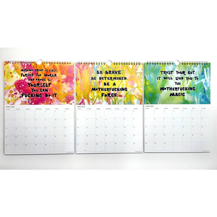 Tori Tornado – wholesale Calendar – The 2026 Motherfucking Badass Inspirational Calendar
