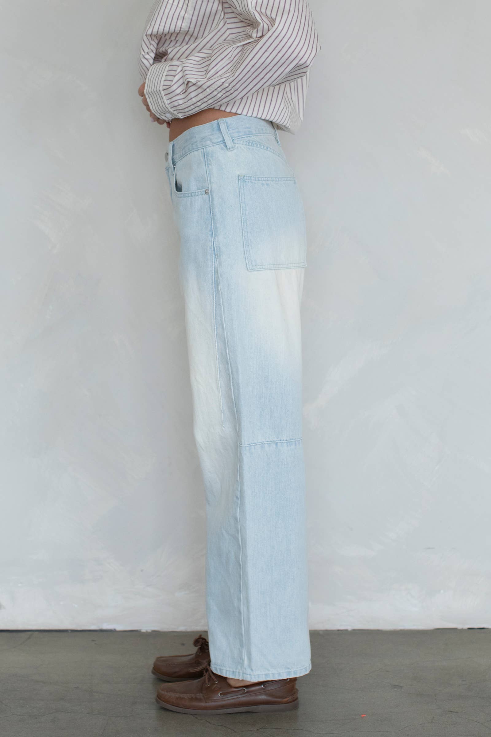 Light Blue Lani Jeans for wholesale on Faire2