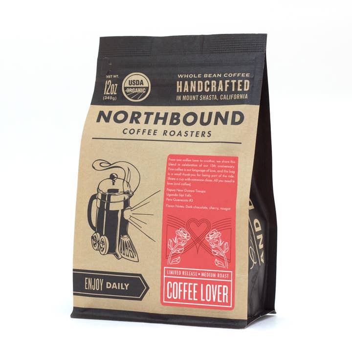 Amante de Café Orgânico - Torra Média por atacado de Northbound Coffee Roasters