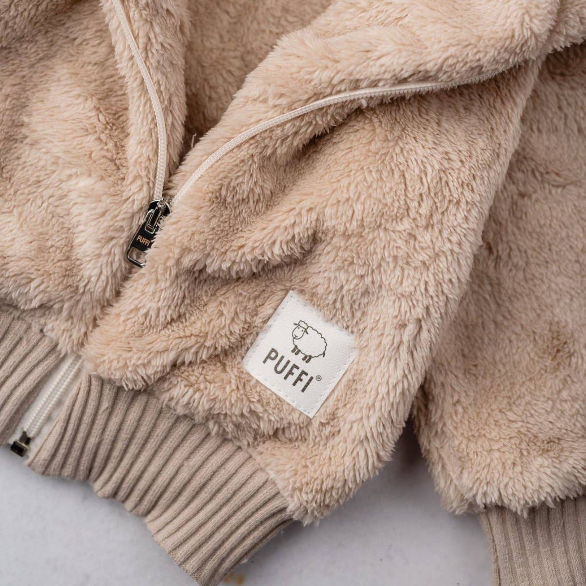 PUFFI - Vendita all'ingrosso Felpa con cappuccio - Bambini - Felpa per bambini TEDDY LIGHT BEIGE4