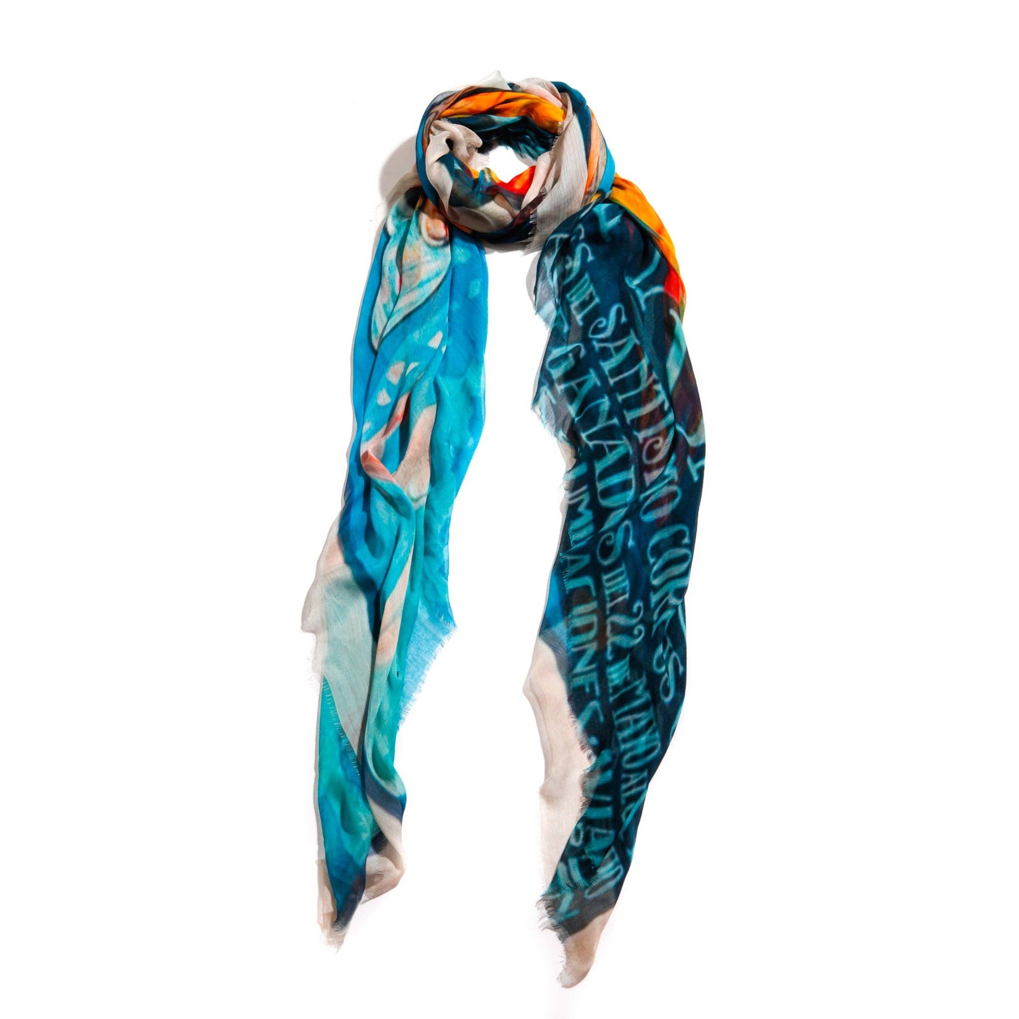 Blue Pacific - Wholesale Scarf - Women's - Granada 1921 Scarf2
