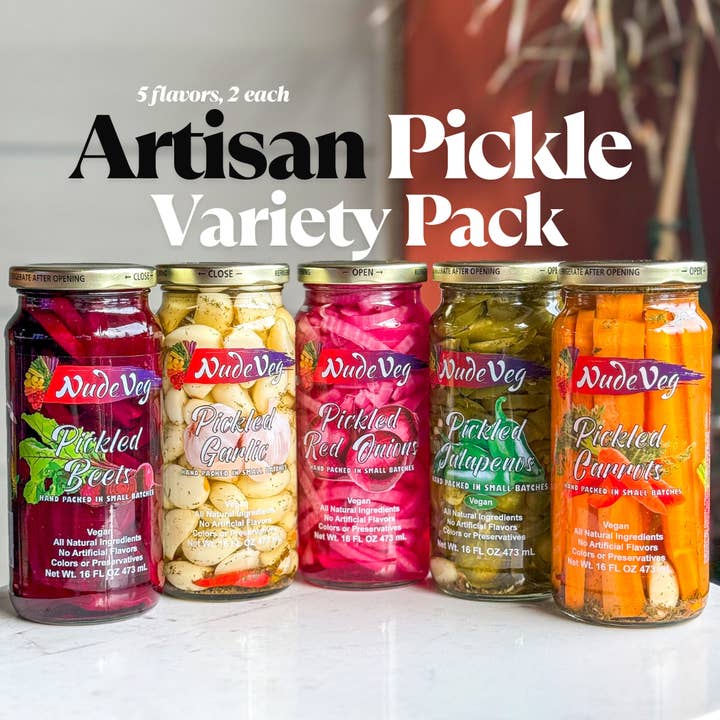 The Artisan Pickles Variety 10 Pack and other Purchase Wholesale petunia pickle bottom. Free Returns & Net 60 Terms on Faire trending on Faire.