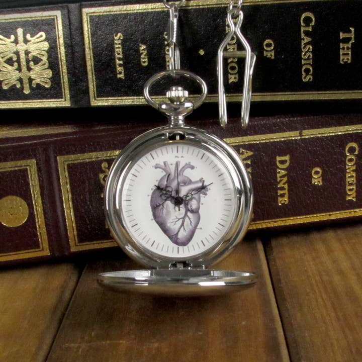 The ExCB - Wholesale Wrist Watch - Unisex - Heart Pocket Watch5
