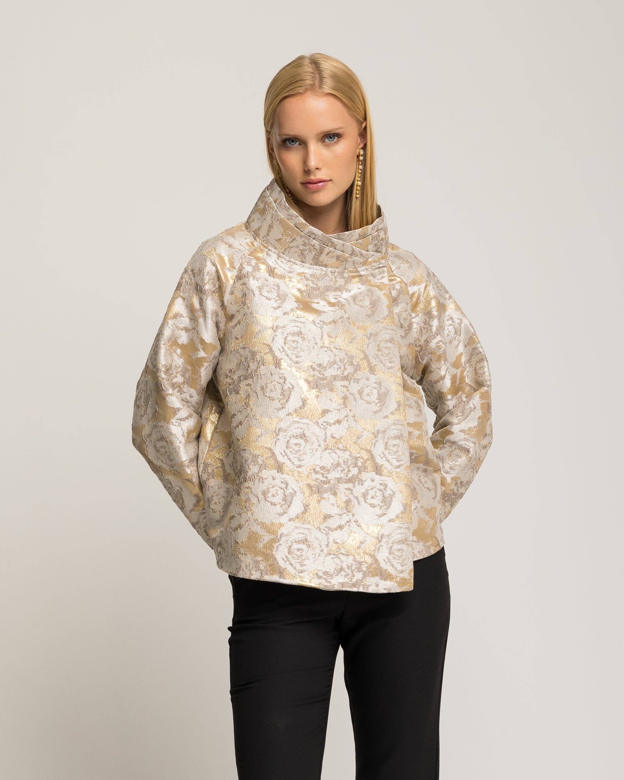 NIZA - Wholesale Jacket - Women's - Lumena jacquard jacket2