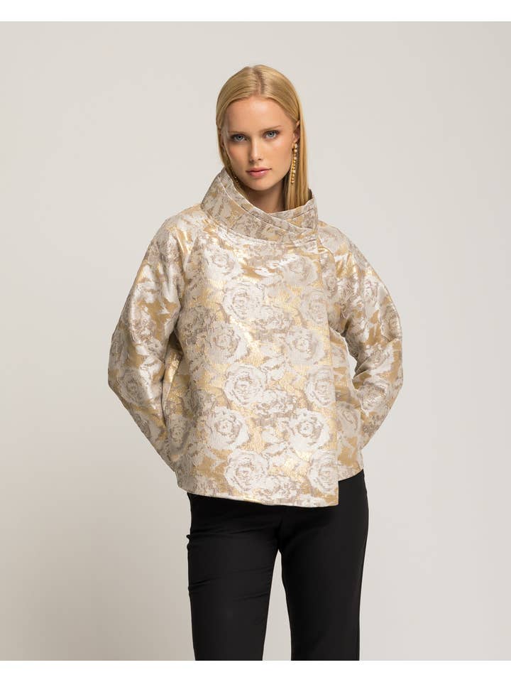 NIZA - Wholesale Jacket - Women's - Lumena jacquard jacket2