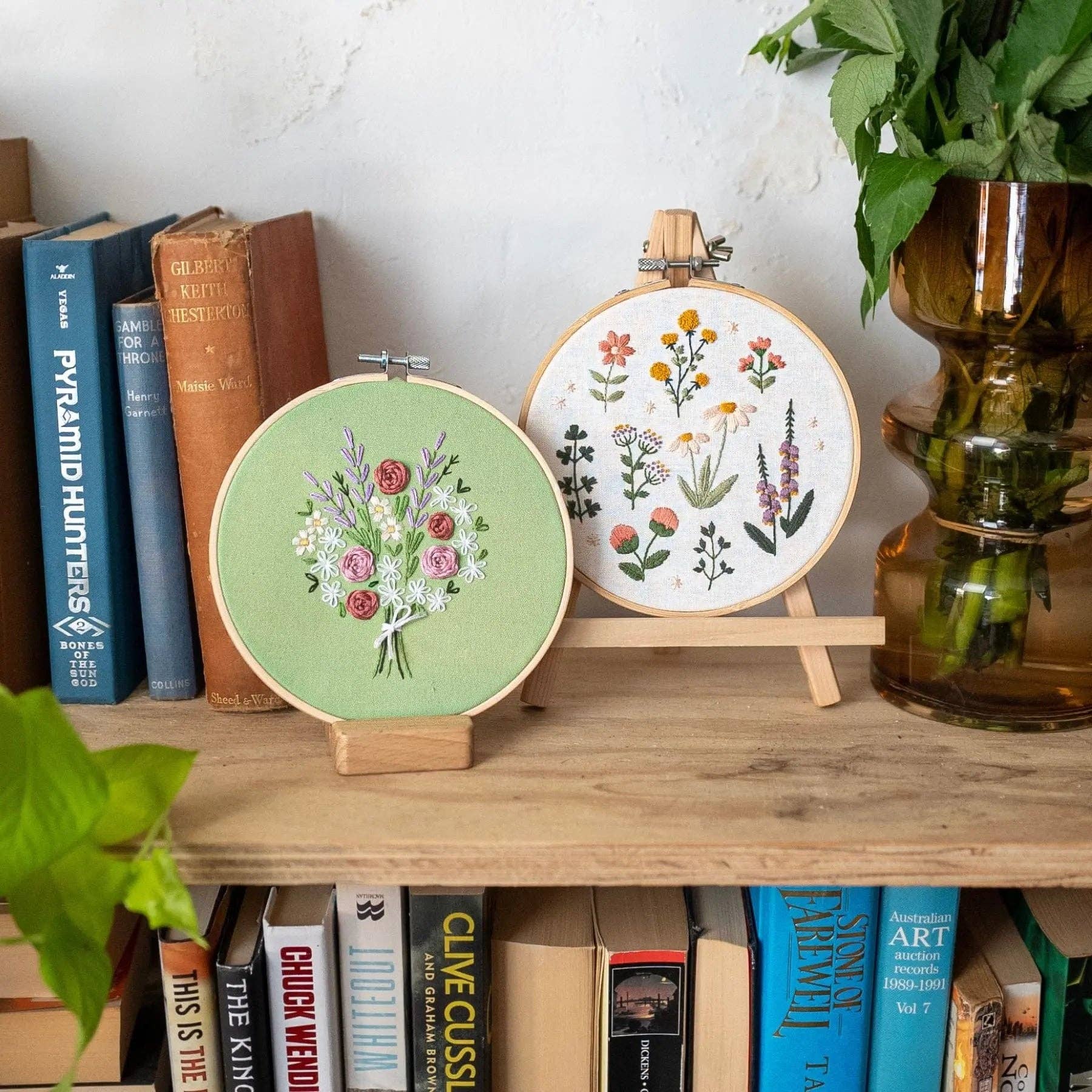 Craft Club - Wholesale Embroidery/cross-stitch supplies - WILDFLOWER - Embroidery Kit3